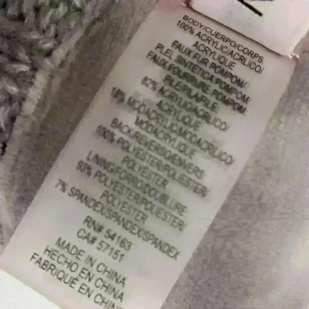 Calvin Klein Knit Beanie, Gray - Picture 4 of 5